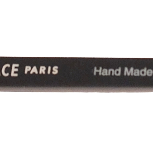 Vintage Luxury Handmade Face a Face Paris Criss Black Women's Eyeglasses Frame - Picture 10 of 11